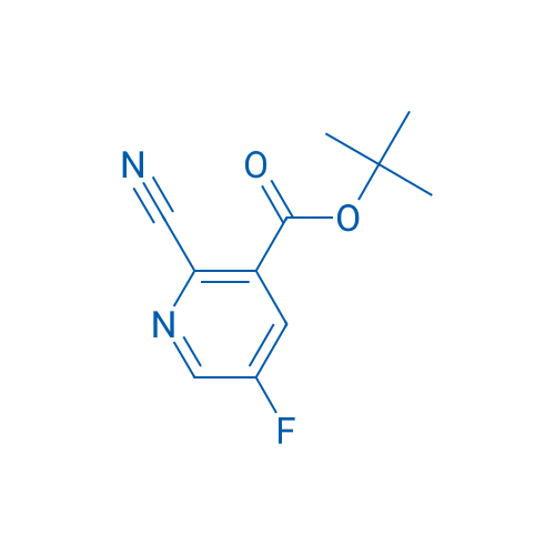 tert-Butyl 2-cyano-5-fluoronicotinate 250mg