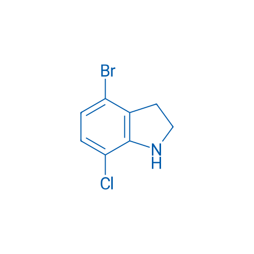 4-Bromo-7-chloro-2,3-dihydro-1H-indole 100mg