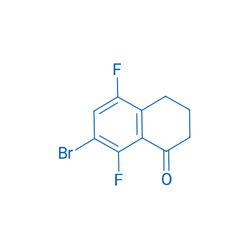 7-Bromo-5,8-difluoro-3,4-dihydronaphthalen-1(2H)-one 250mg