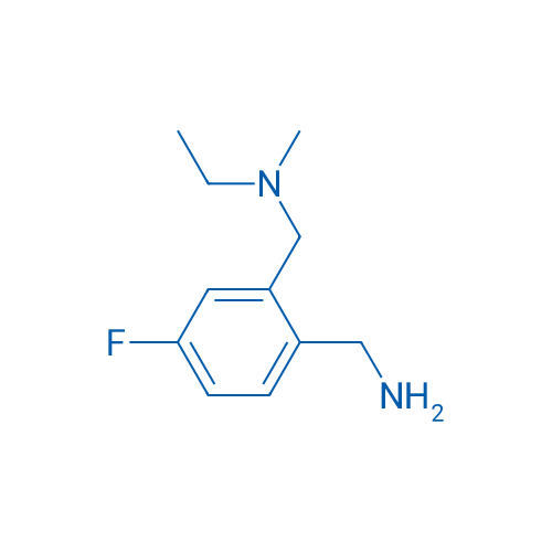 N-(2-(Aminomethyl)-5-fluorobenzyl)-N-methylethanamine 100mg