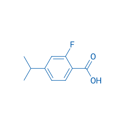 2-Fluoro-4-(propan-2-yl)benzoic acid 5g