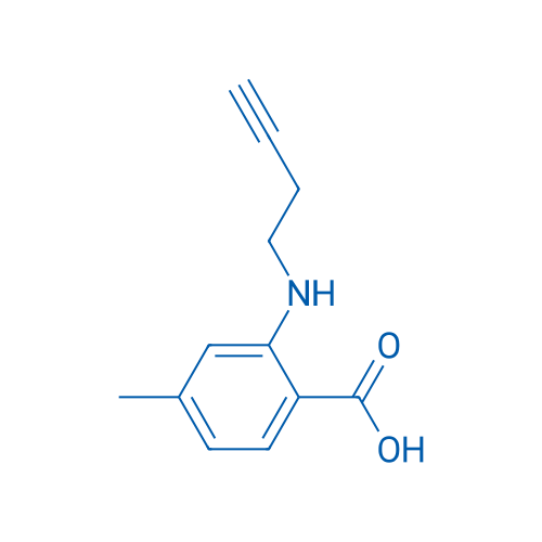 2-[(But-3-yn-1-yl)amino]-4-methylbenzoic acid 1g