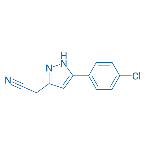 2-(5-(4-Chlorophenyl)-1H-pyrazol-3-yl)acetonitrile 1g