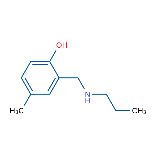 4-Methyl-2-[(propylamino)methyl]phenol 1g