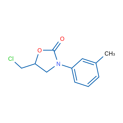 5-(Chloromethyl)-3-(3-methylphenyl)-1,3-oxazolidin-2-one 1g