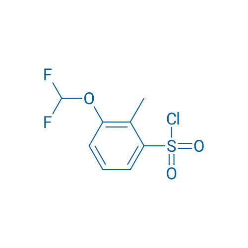 3-(Difluoromethoxy)-2-methylbenzene-1-sulfonyl chloride 1g