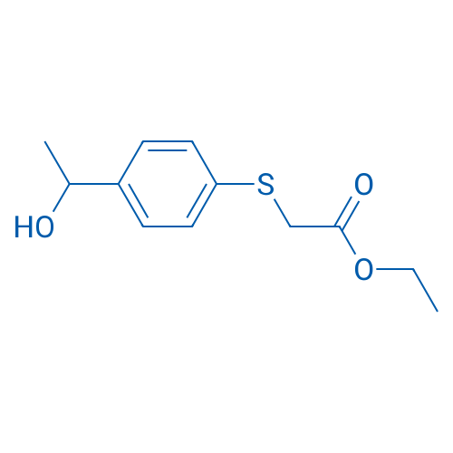 Ethyl 2-{[4-(1-hydroxyethyl)phenyl]sulfanyl}acetate 5g