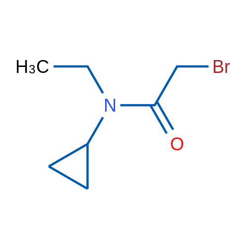 2-Bromo-N-cyclopropyl-N-ethylacetamide 250mg