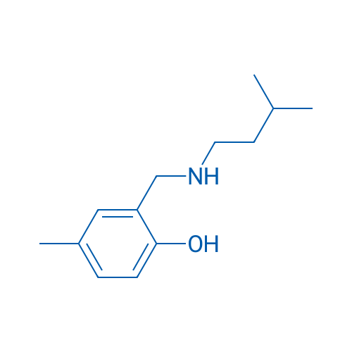 4-Methyl-2-{[(3-methylbutyl)amino]methyl}phenol 1g