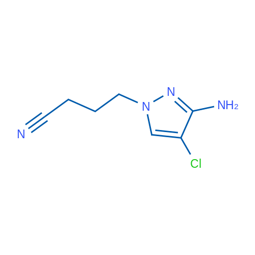 4-(3-Amino-4-chloro-1h-pyrazol-1-yl)butanenitrile 1g