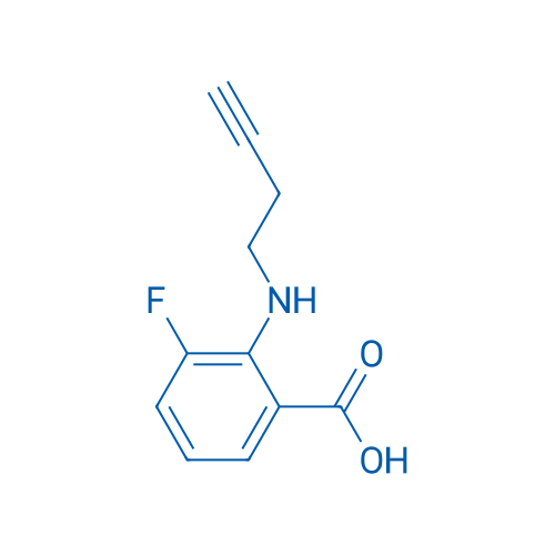 2-[(But-3-yn-1-yl)amino]-3-fluorobenzoic acid 1g