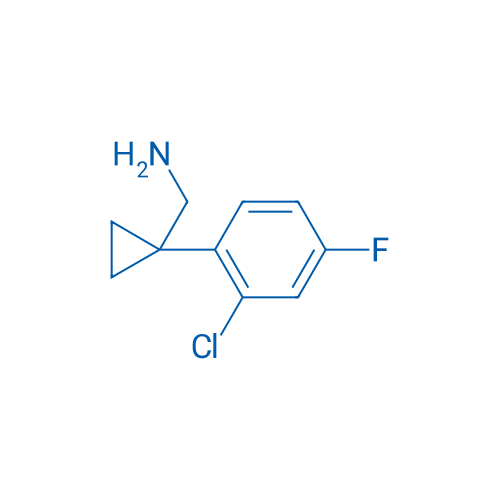 (1-(2-Chloro-4-fluorophenyl)cyclopropyl)methanamine 50mg