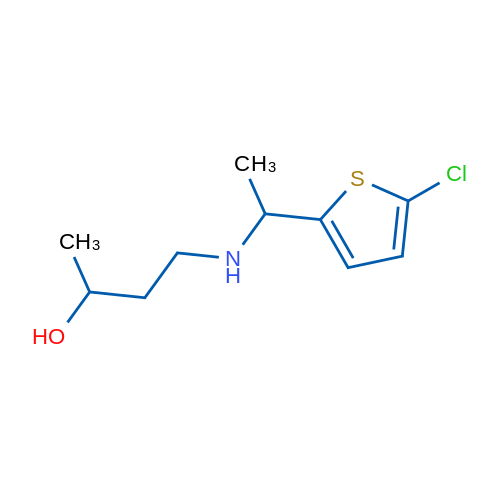 4-{[1-(5-chlorothiophen-2-yl)ethyl]amino}butan-2-ol 1g