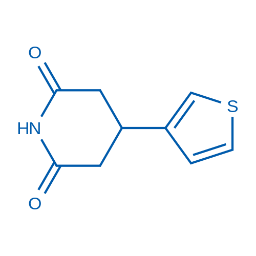 4-(3-Thienyl)piperidine-2,6-dione 5g