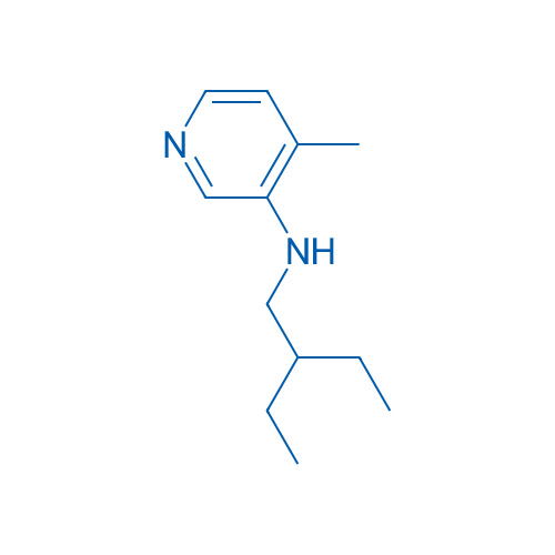 N-(2-Ethylbutyl)-4-methylpyridin-3-amine 250mg