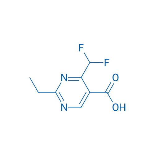 4-(Difluoromethyl)-2-ethylpyrimidine-5-carboxylic acid 1g