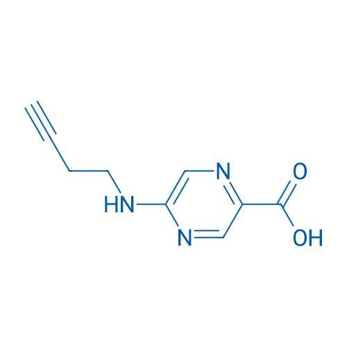 5-[(But-3-yn-1-yl)amino]pyrazine-2-carboxylic acid 1g