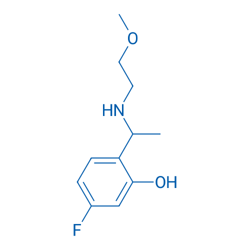 5-Fluoro-2-{1-[(2-methoxyethyl)amino]ethyl}phenol 1g