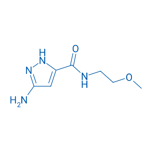 3-Amino-N-(2-methoxyethyl)-1H-pyrazole-5-carboxamide 100mg