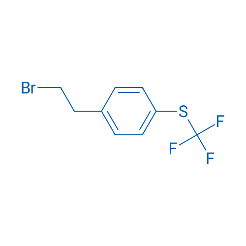 (4-(2-Bromoethyl)phenyl)(trifluoromethyl)sulfane 250mg