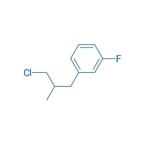 1-(3-Chloro-2-methylpropyl)-3-fluoro-benzene 1g