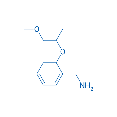 {2-[(1-methoxypropan-2-yl)oxy]-4-methylphenyl}methanamine 1g