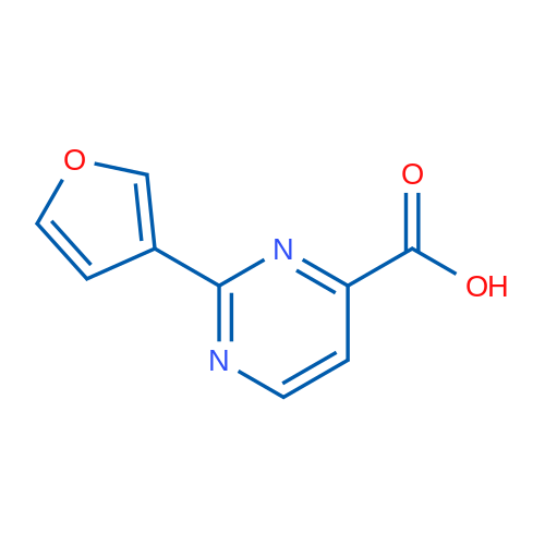 2-(Furan-3-yl)pyrimidine-4-carboxylic acid 1g