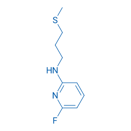 6-Fluoro-N-[3-(methylsulfanyl)propyl]pyridin-2-amine 10g