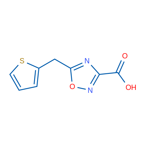 5-(Thiophen-2-ylmethyl)-1,2,4-oxadiazole-3-carboxylic acid 1g