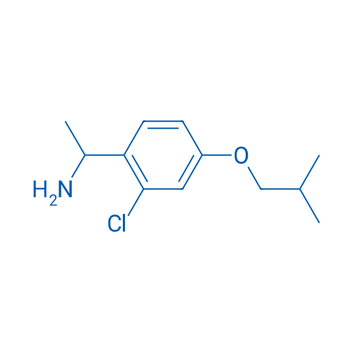 1-[2-Chloro-4-(2-methylpropoxy)phenyl]ethan-1-amine 250mg