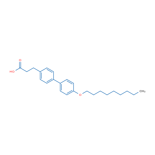 3-[4'-(Nonyloxy)-[1,1'-biphenyl]-4-yl]propanoic acid 1g