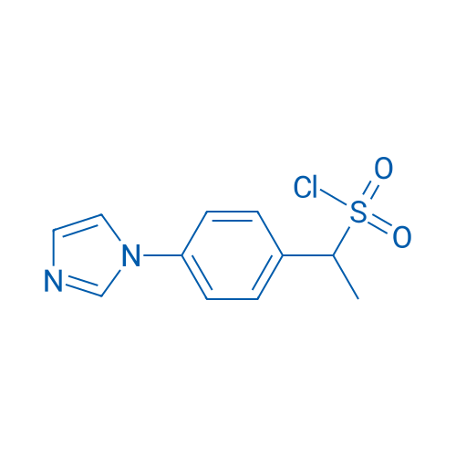 1-[4-(1H-Imidazol-1-yl)phenyl]ethane-1-sulfonyl chloride 1g