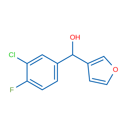 (3-Chloro-4-fluorophenyl)(furan-3-yl)methanol 1g