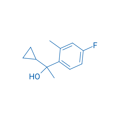 1-Cyclopropyl-1-(4-fluoro-2-methylphenyl)ethanol 1g