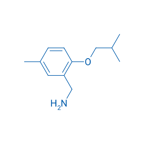 2-Isobutoxy-5-methyl-benzylamine 1g