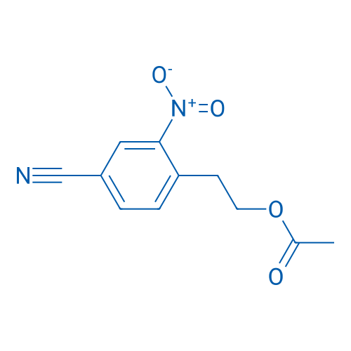 4-Cyano-2-nitrophenethyl acetate 1g