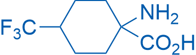 1-Amino-4-(trifluoromethyl)cyclohexane-1-carboxylic acid 100mg