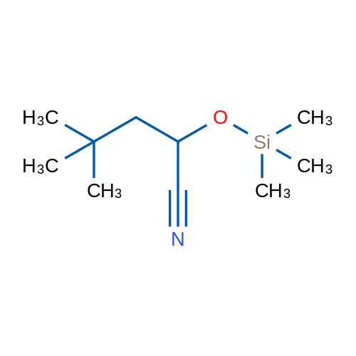 4,4-Dimethyl-2-[(trimethylsilyl)oxy]pentanenitrile 1g