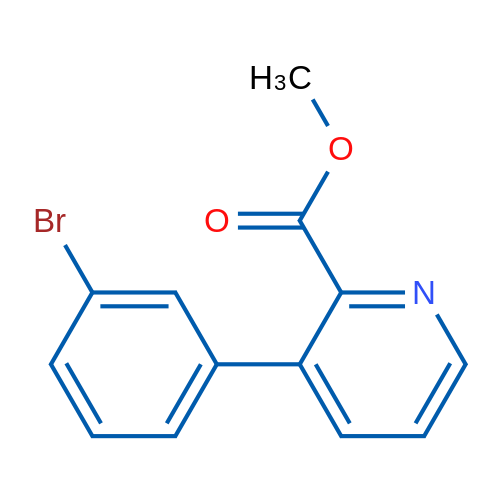 Methyl 3-(3-bromophenyl)picolinate 1g