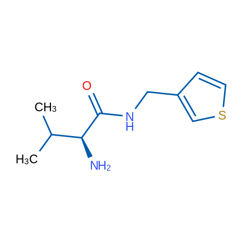 (S)-2-Amino-3-methyl-N-(thiophen-3-ylmethyl)butanamide 1g