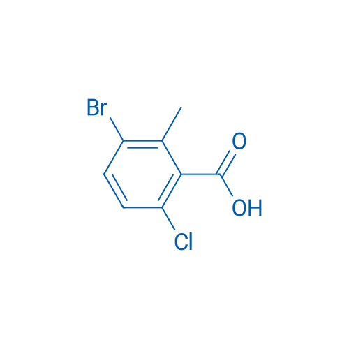 3-Bromo-6-chloro-2-methylbenzoic acid 250mg