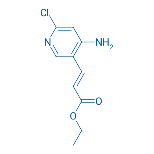 Ethyl (E)-3-(4-amino-6-chloropyridin-3-yl)acrylate 100mg
