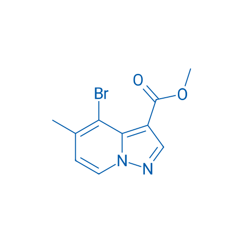 Methyl 4-bromo-5-methylpyrazolo[1,5-a]pyridine-3-carboxylate 250mg