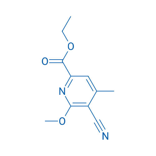 Ethyl 5-cyano-6-methoxy-4-methylpicolinate 250mg