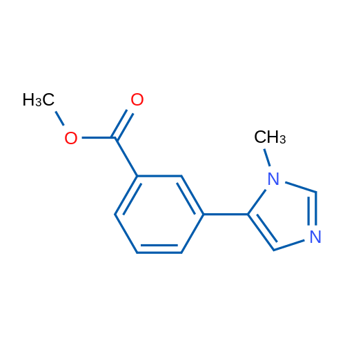 Methyl 3-(1-methyl-1H-imidazol-5-yl)benzoate 5g