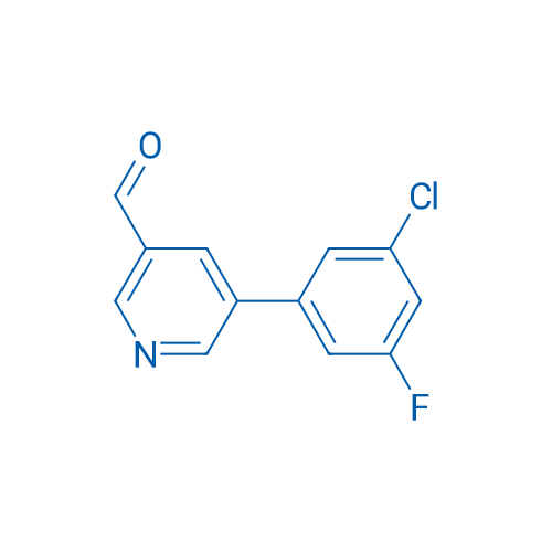 5-(3-Chloro-5-fluorophenyl)nicotinaldehyde 1g