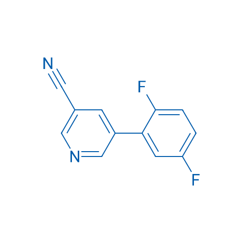 5-(2,5-Difluorophenyl)nicotinonitrile 1g