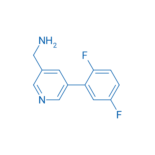(5-(2,5-Difluorophenyl)pyridin-3-yl)methanamine 1g