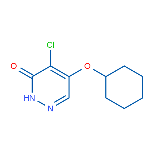 4-Chloro-5-(cyclohexyloxy)pyridazin-3(2H)-one 1g