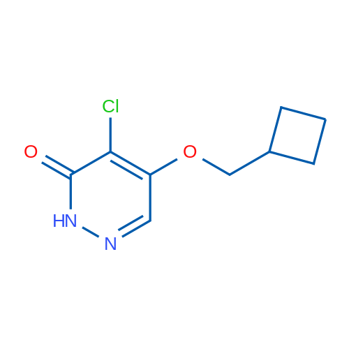 4-Chloro-5-(cyclobutylmethoxy)pyridazin-3(2H)-one 1g